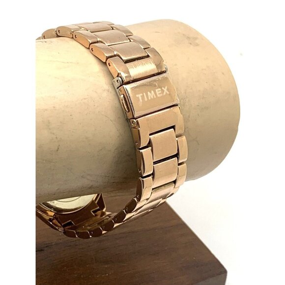 Timex Women's Watch TW2V57900 Quartz Chronograph Silver Dial Rose Gold 3… - Picture 10 of 14